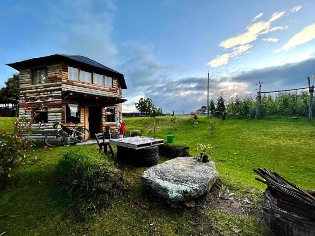 Eco-Cabana Piemonte Guasca Bagian luar foto